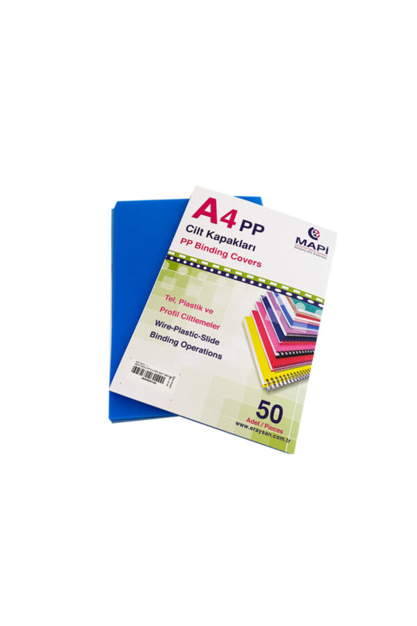 A4 Pp Şeffaf Kapak (KUM DESEN) 450 Micron Şeffaf Mavi 50 Li A4 Pp Şeffaf Kapak (KUM DESEN) 450 Micron Şeffaf Mavi 50 Li