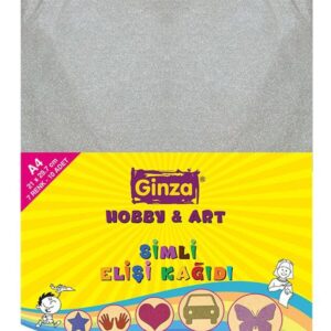 Simli Elişi Kağıdı (24 * 34 Cm) 10' Lu Gn-281/50