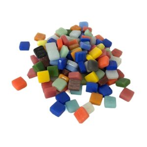 Mozaik Taş 10x10 Mm 200'lü Paket Karışık Renk Mozaik Taş 10x10 Mm 200'lü Paket Karışık Renk