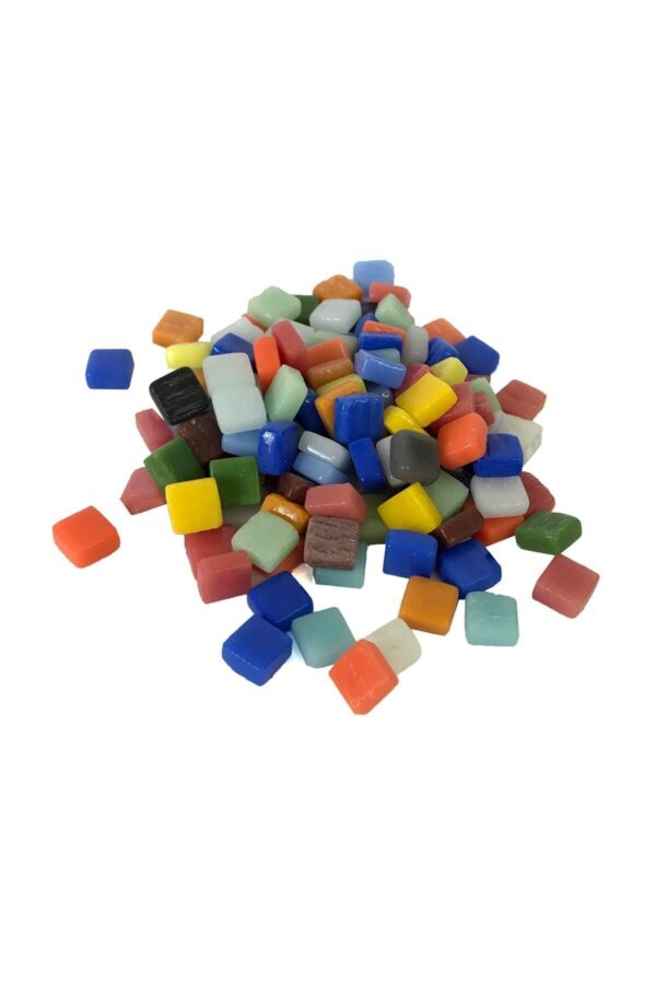 Mozaik Taş 10x10 Mm 200'lü Paket Karışık Renk