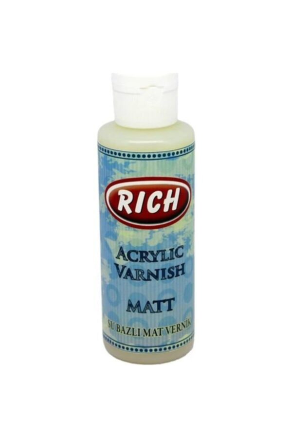 2522 High Gloss Su Bazlı Mat Vernik 120 Cc