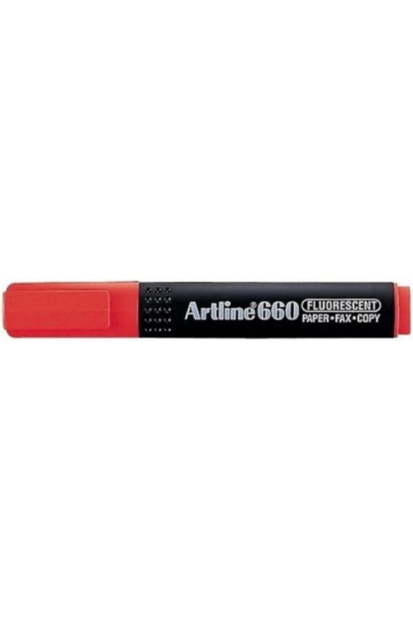 Ek- 660 Kesik Uç 1.0-4.0mm Hıghlıghter Fosforlu Kalem Floresan Red Ek- 660 Kesik Uç 1.0-4.0mm Hıghlıghter Fosforlu Kalem Floresan Red