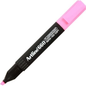 EK- 660 KESİK UÇ 1.0-4.0mm HIGHLIGHTER FOSFORLU KALEM PINK EK- 660 KESİK UÇ 1.0-4.0mm HIGHLIGHTER FOSFORLU KALEM PINK