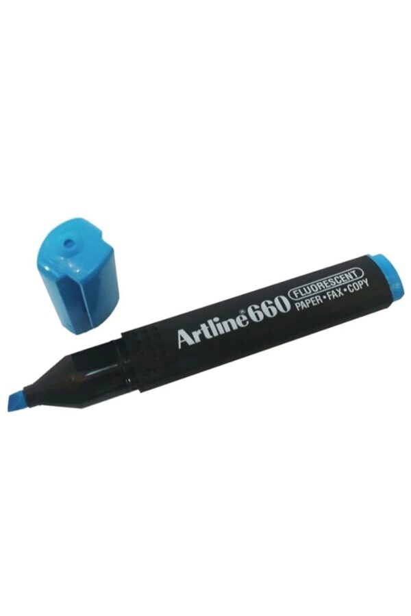 Ek- 660 Kesik Uç 1.0-4.0mm Hıghlıghter Fosforlu Kalem Lıght Blue Ek- 660 Kesik Uç 1.0-4.0mm Hıghlıghter Fosforlu Kalem Lıght Blue
