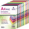 A4 Pvc Opak Cilt Kapağı 160 Mic.100'lü PK.(2040200) Beyaz