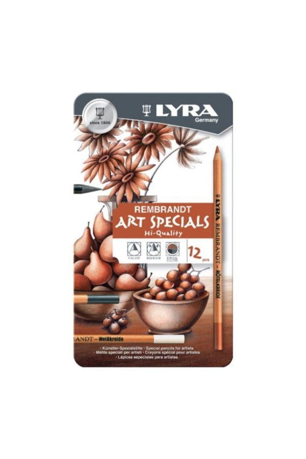 Rembrandt Art Specials Hi-quality Dereceli Kurşun Kalem Seti 12'li Rembrandt Art Specials Hi-quality Dereceli Kurşun Kalem Seti 12'li