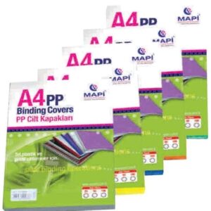 Cilt Kapağı 350 Mikron A4 Buzlu Şeffaf 50 Li Paket