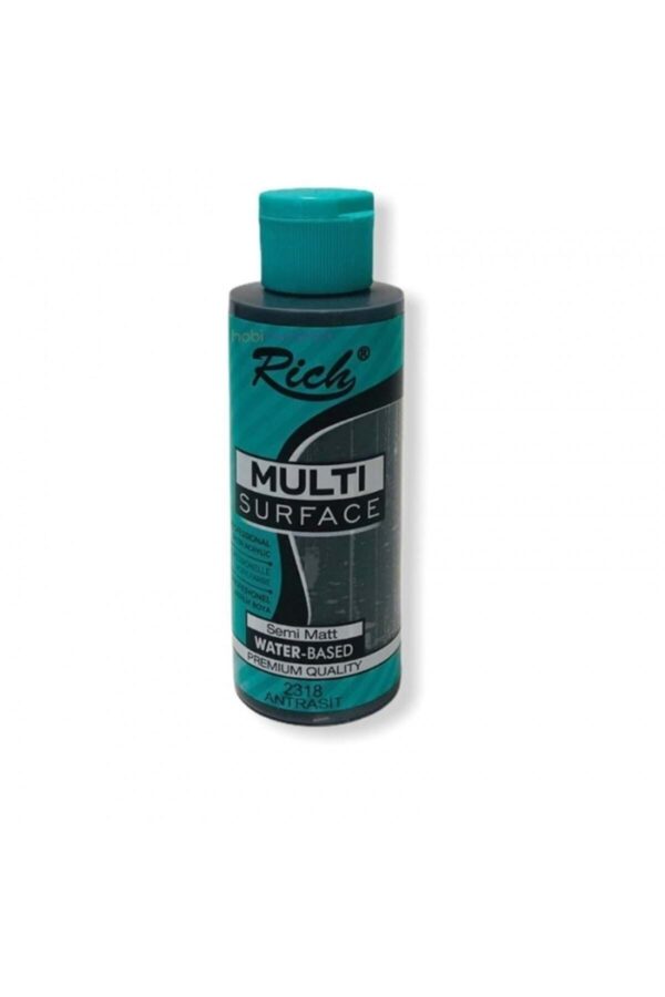 Rıch Multi Akrilik Boya 2318 Antrasit 120 Cc Rıch Multi Akrilik Boya 2318 Antrasit 120 Cc