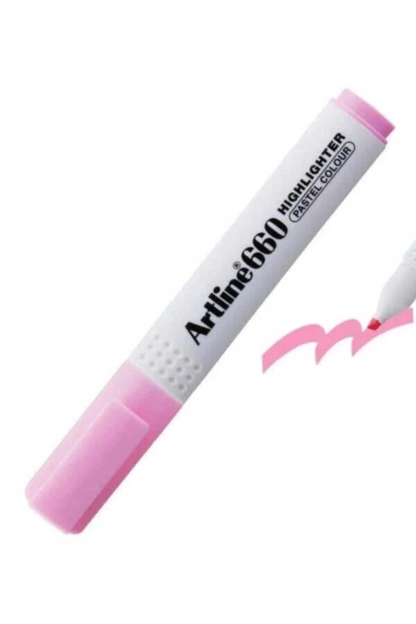 Pembe Pastel Fosforlu Kalem Ek-660 Pembe Pastel Fosforlu Kalem Ek-660