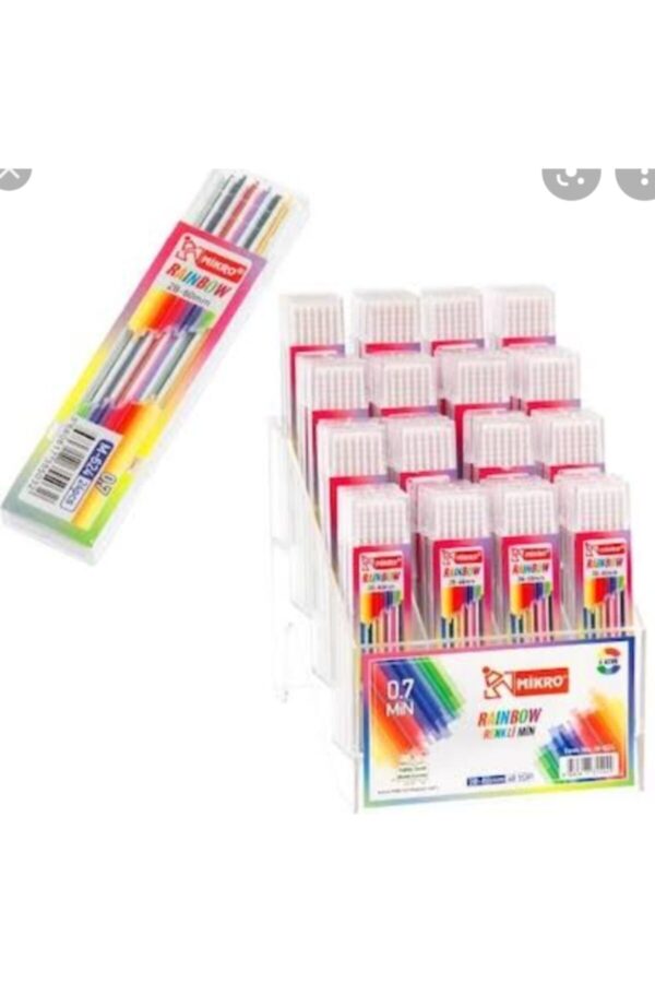 M-624 Min Renkli 0,7 Mm Versatil Kalem Ucu