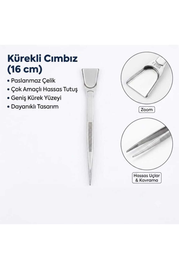 kürekli maket ve hobi cımbızı 16 cm