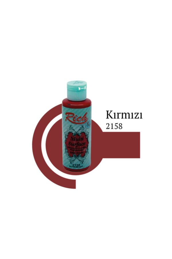Multi Surface Akrilik Boya 120 Cc Kırmızı 2158