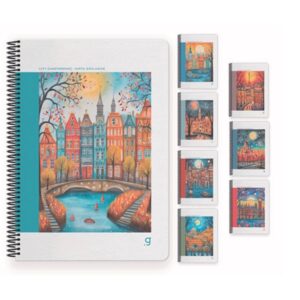 GIPTA CITY SPİRALLİ SERT KAPAK DEFTER 17X24 80YP. ÇİZGİLİ DEFTER GIPTA CITY SPİRALLİ SERT KAPAK DEFTER 17X24 80YP. ÇİZGİLİ DEFTER