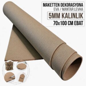 2 Adet 5mm Eva Suni Mantar Maket Süngeri Açık Kahve 70x100cm Kolay Kesilebilir | Mimari Arazi Maketi, Hobi ve Dekorasyon İçin 2 Adet 5mm Eva Suni Mantar Maket Süngeri Açık Kahve 70x100cm Kolay Kesilebilir | Mimari Arazi Maketi, Hobi ve Dekorasyon İçin
