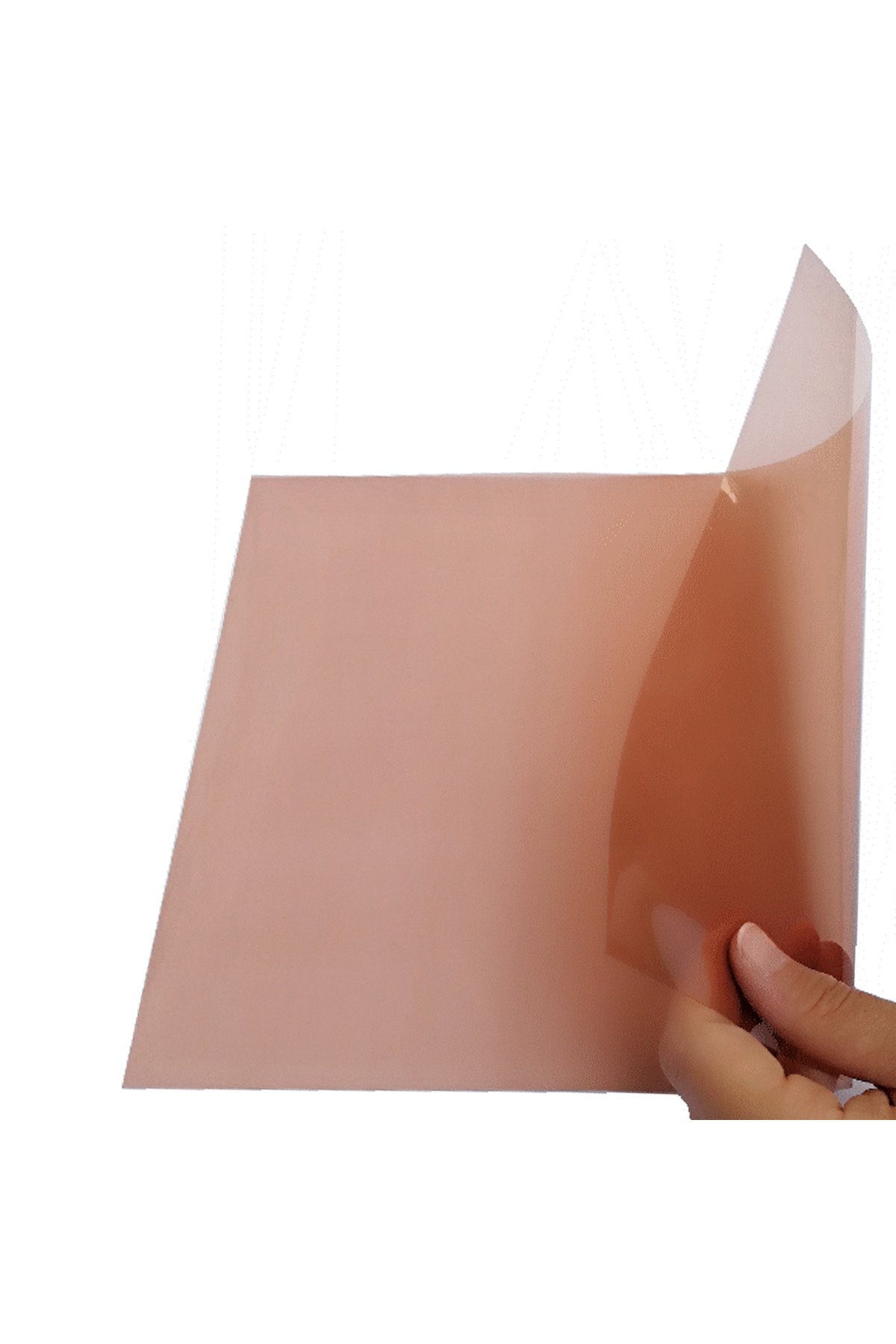 10 adet a4 şeffaf asetat 160 mikron pvc şeffaf asetat kağıdı 21x29,7 - görsel 5
