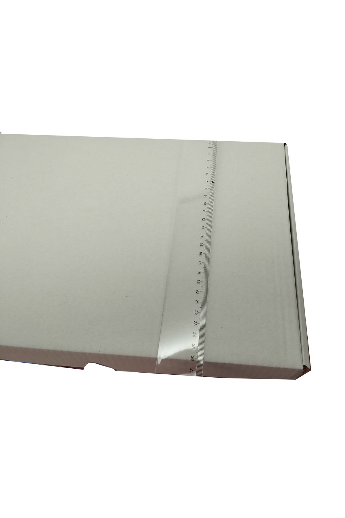 26x35x4 cm 25 adet e ticaret karton kargo kutusu beyaz ambalaj kutusu - görsel 4