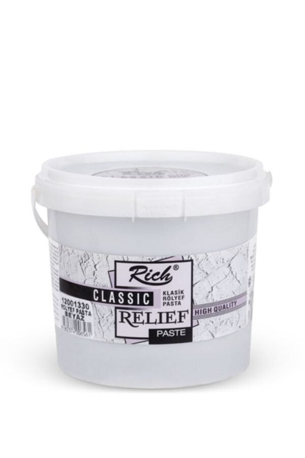 Rölyef Pasta 1200 Gr Beyaz